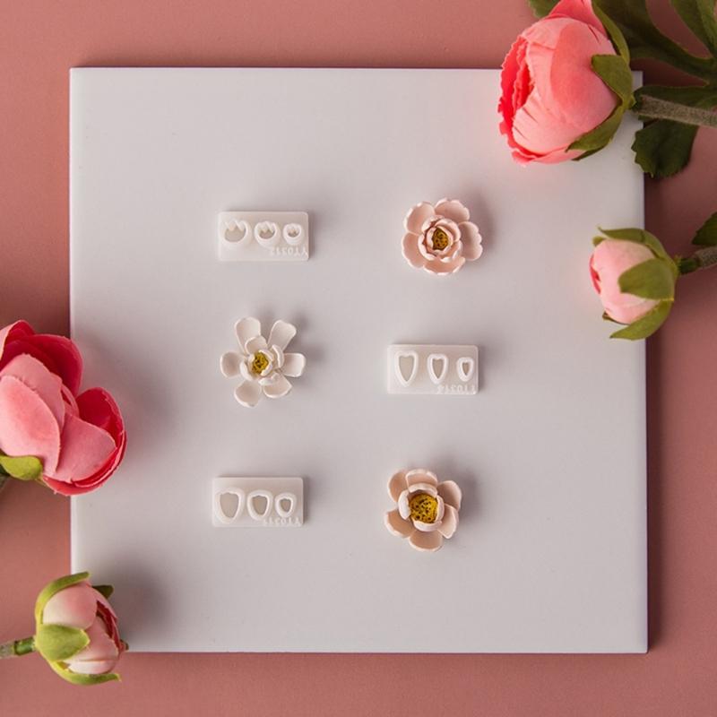 Earring Molds, Jewelry Molds for Earrings Pendant Keychain Jewelry Making, DIY Crafting Casting Molds for Beginners DIY