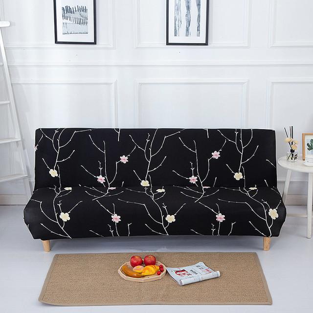 Stretch Sofa Bed Cover All -Inclusive Folding Couch Cover Tight Wrap Sofa Cover Without Armrest Copridivano Funda Sofa for Home