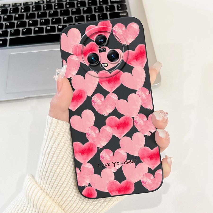 For Honor Magic5 Pro Case Magic 5Pro Luxury Painted Proective Cover Soft Silicone Phone Case For Honor Magic 5 Pro Fundas