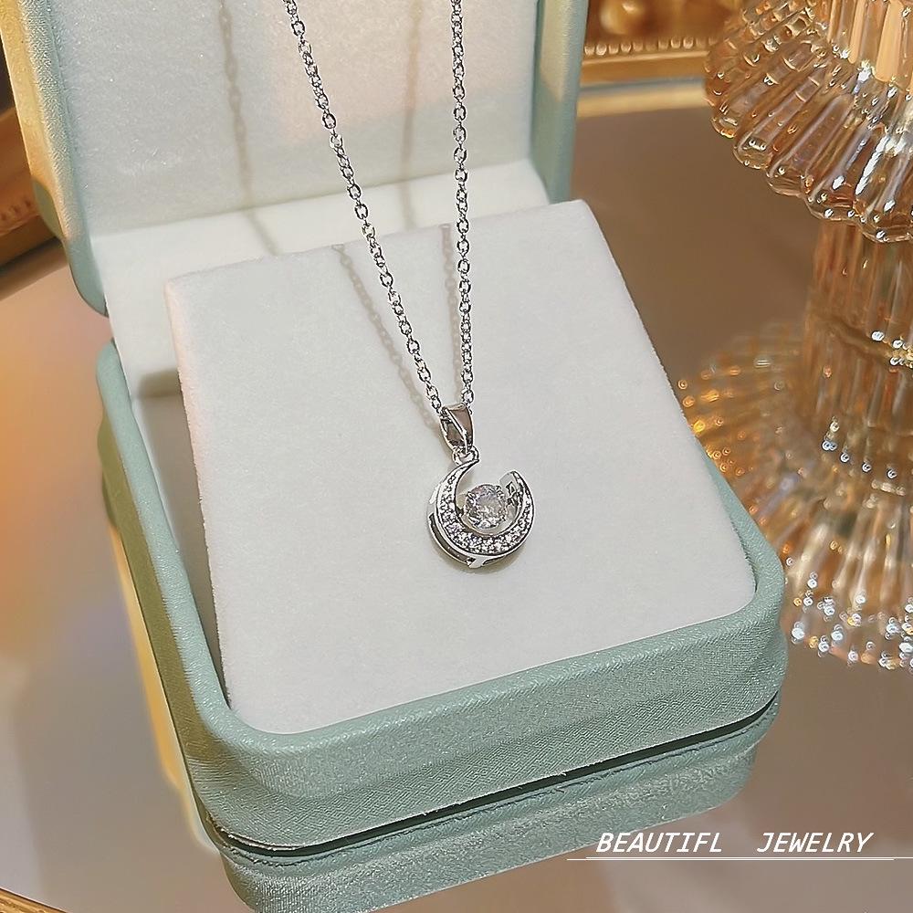 Korea's Best-Selling Clavicle Pendant Necklace - Super Fairy Titanium Steel Jewelry for Women