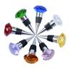 Wedding Favor Heart Wine Bottle Stopper Olive Oil Metal Cork Party Drink Bar Tool Twist Plug Accessories Crystal Wine Stopper