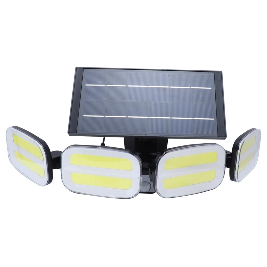 Solar Wall Light Outdoor Dual Induction System Threespeed Light Mode Split Design IP65 Waterproof