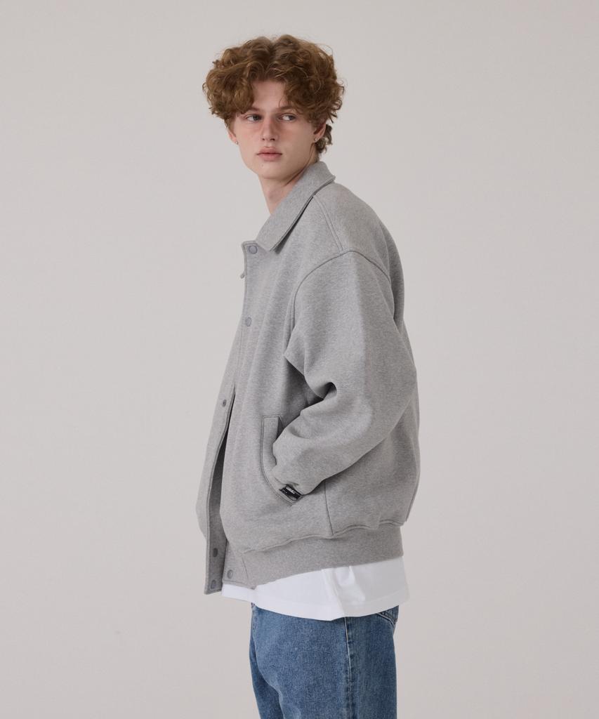 Get It On Signature Varsity Jacket_Gray