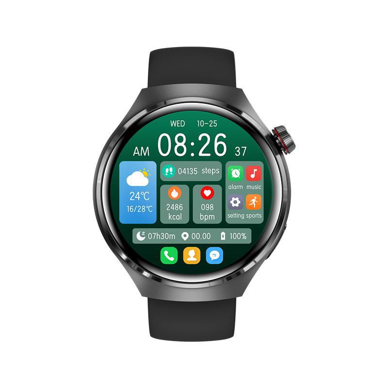 GT4PRO Waterproof Bluetooth Smartwatch with Voice Assistant