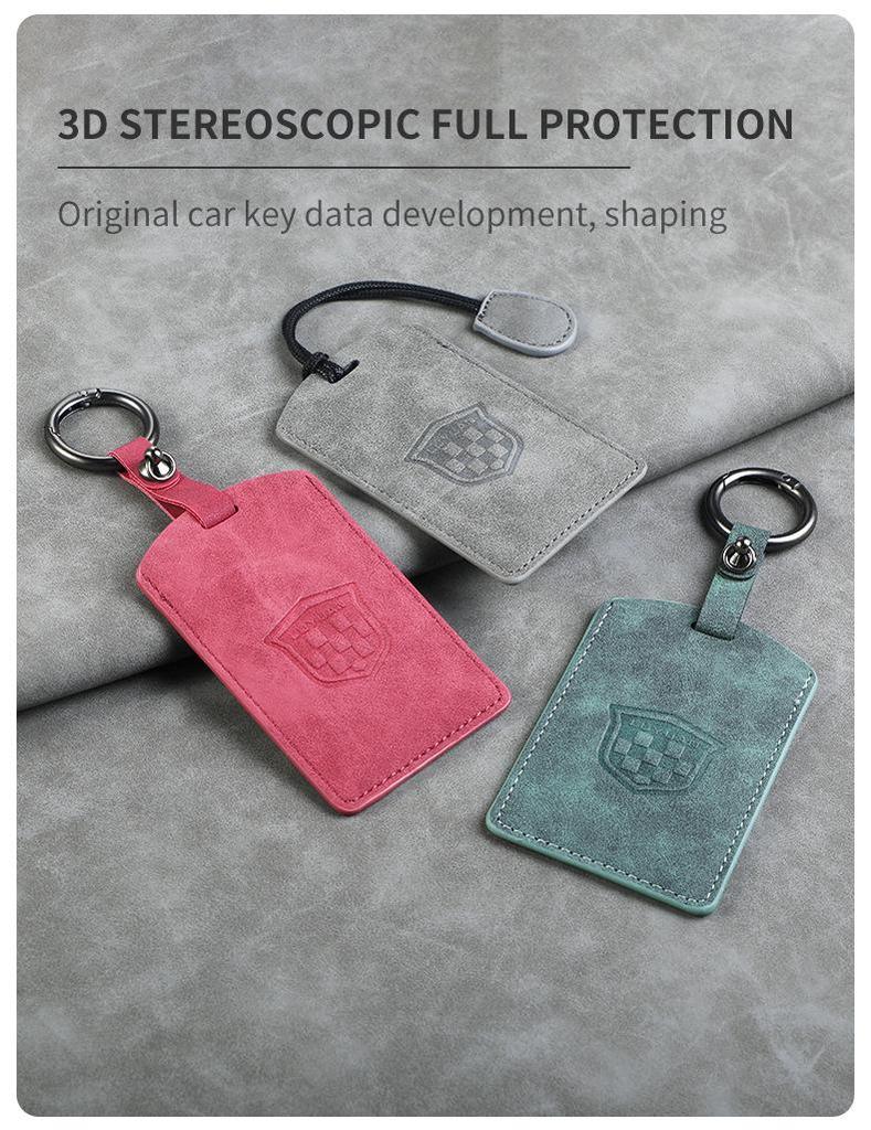 NFC Keychain and Card Holder for Luyuan Electric Vehicles - High-End, Unisex Design.
