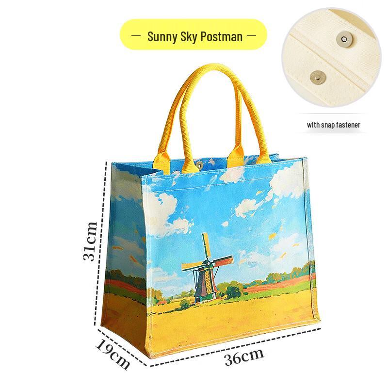 De Rian Custom Laminated Canvas Tote Bags