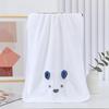 High-density Coral Fleece Towel Cartoon Three-dimensional Cute Rabbit Ears Face Towel Thickened Without Shedding Hair Embroidered Men's and Women's