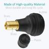12 Pieces Snap-in Rubber Tire Valve Stems TR412 11.5mm 0.453 Inch with High Temperature Brass Valve Cores Tyre Valve Stems for Tubeless Rim Holes on