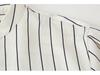 Women's Fashion Striped Fluffy Sleeve Shirt & Pants Set - 2026 Trending Style