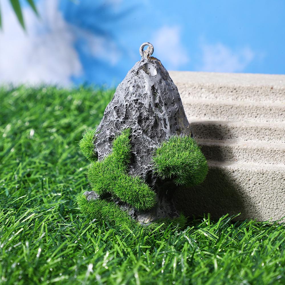 Floating Moss Stone Ornaments for Aquariums – Resin Fish Tank Decor