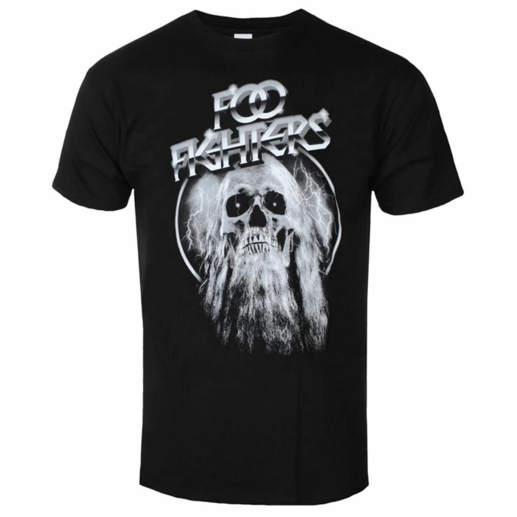Foo Fighters Comet Inspired Print Tee Breathable Cotton Tshirt For Daily And Concert Wear Unisex