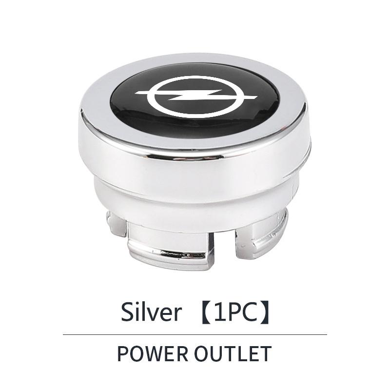 High Quality Car Cigarette Lighter Cover DustProof Auto Decoration For Opel Corsa D Astra Insignia Mokka Adam Combo OPC Vauxhall