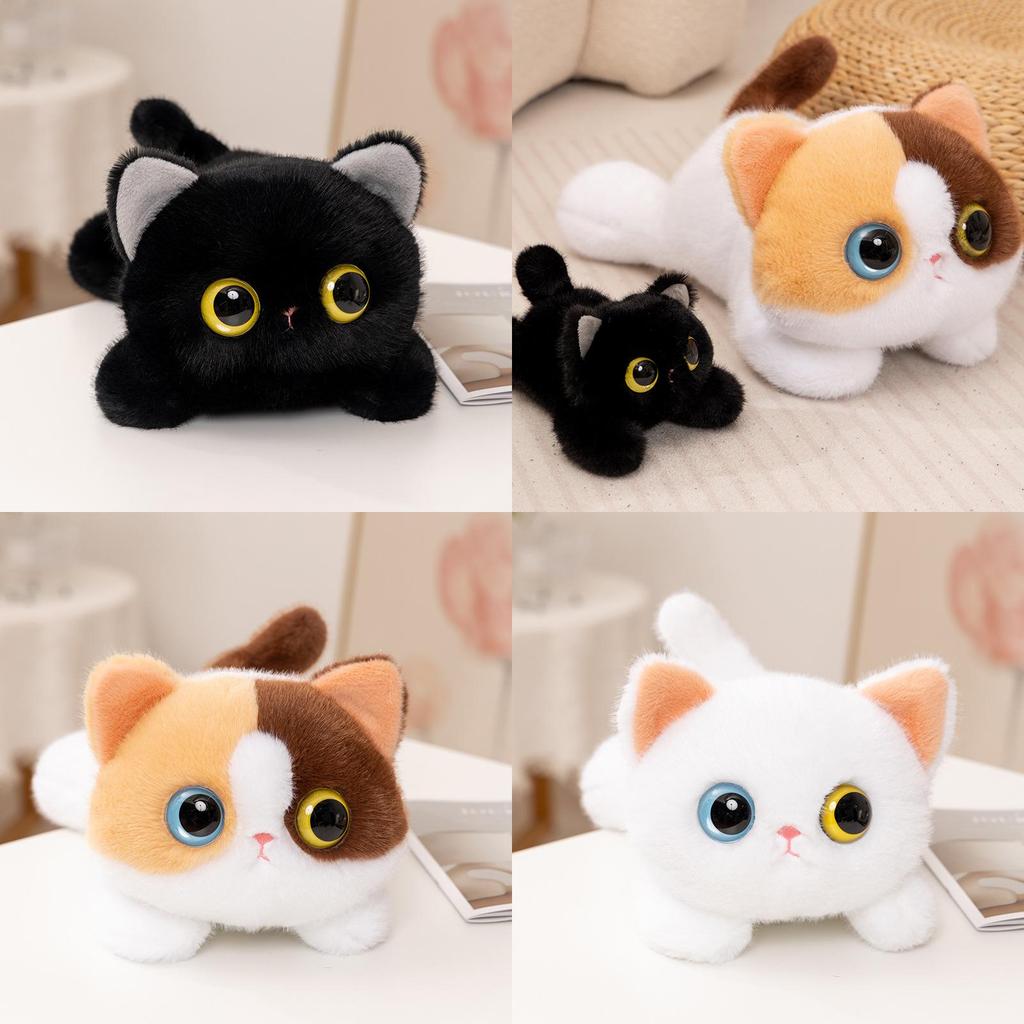Cat Plush Toy With Soft Polyester Filling For Bedroom Decor And Gifts