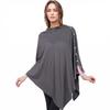 Button Closure Nursing Cover Breathable Nursing Shawl Jeans Pants Decor Breastfeeding Cover