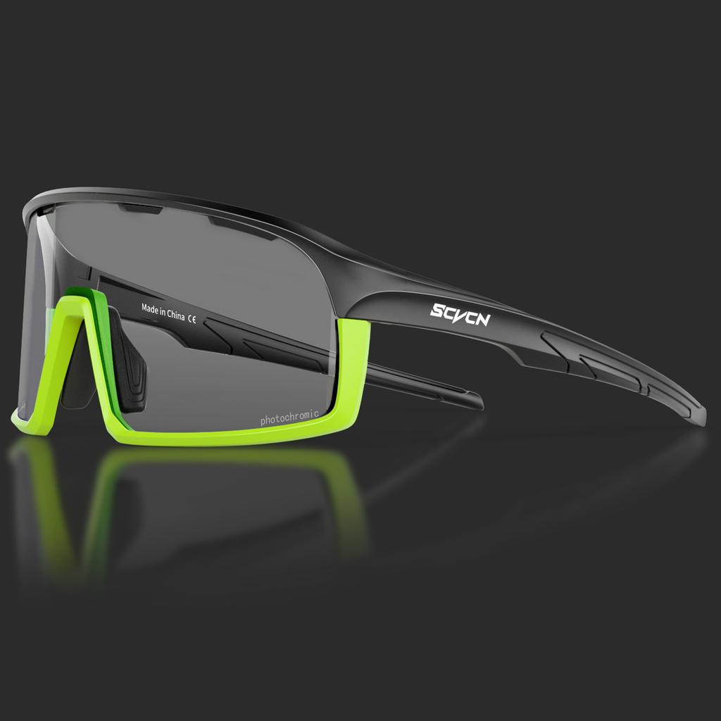 SCVCN New Sports Photochromic Sunglasses Men Outdoor Bicycle Cycling Glasses Women Driving Bike Eyewear UV400 Climbing Goggles 4