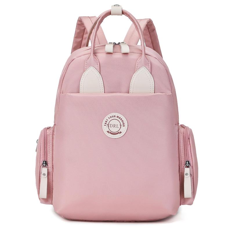 New Fashion Women's Lunch Bag High Quality Large Capacity Mummy bag Simple Style Waterproof Multifunctional Backpack Women