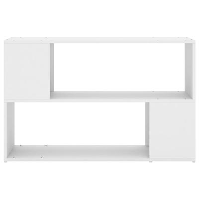 Bookshelf White 100x24x63 Cm Particleboard