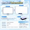 Magnetic Whiteboard Lightweight Frame Erasable Drawing Board Dry Erase White Board  Home Teaching