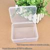 Translucent Rectangular PP Plastic Box with Lid for Small Parts - M12710045