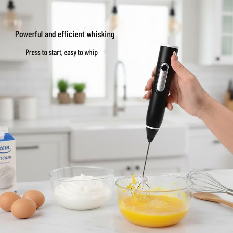 LISM Electric Rechargeable Milk Frother & Egg Beater