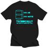 Technically The Glass Is Full Luminous Mens T-shirt for Men New Trendy Fashion Streetwear Science Chemistry Oversized T Shirts