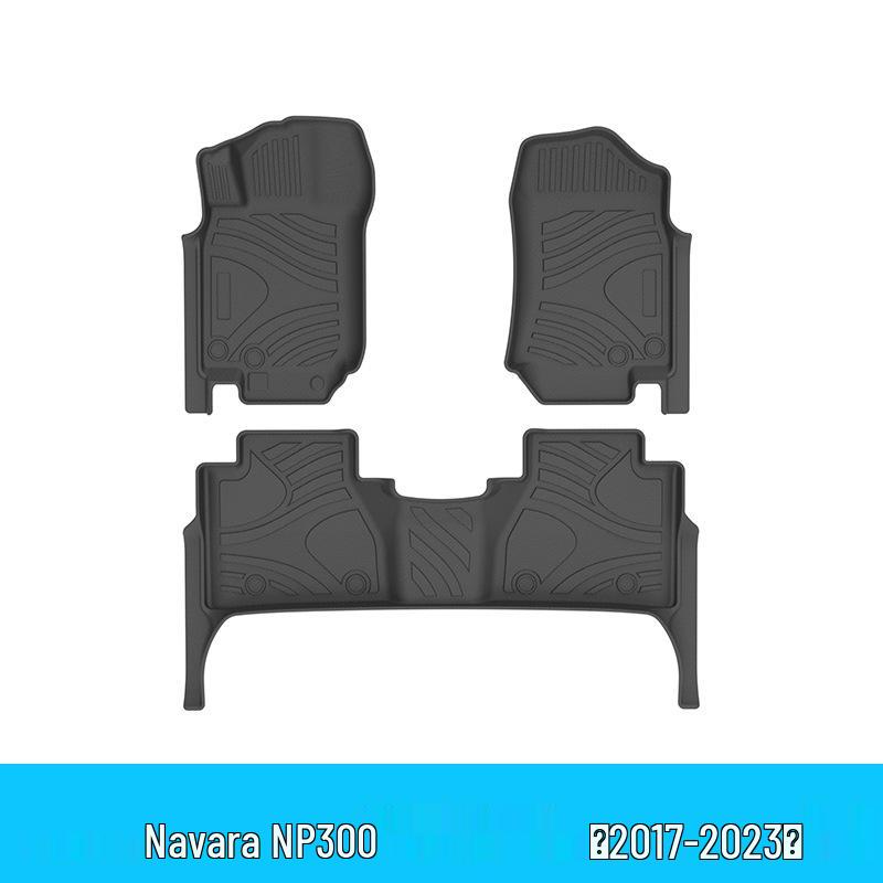 Nissan Frontier Navara NP300 TPE Waterproof Eco-Friendly Floor Mats