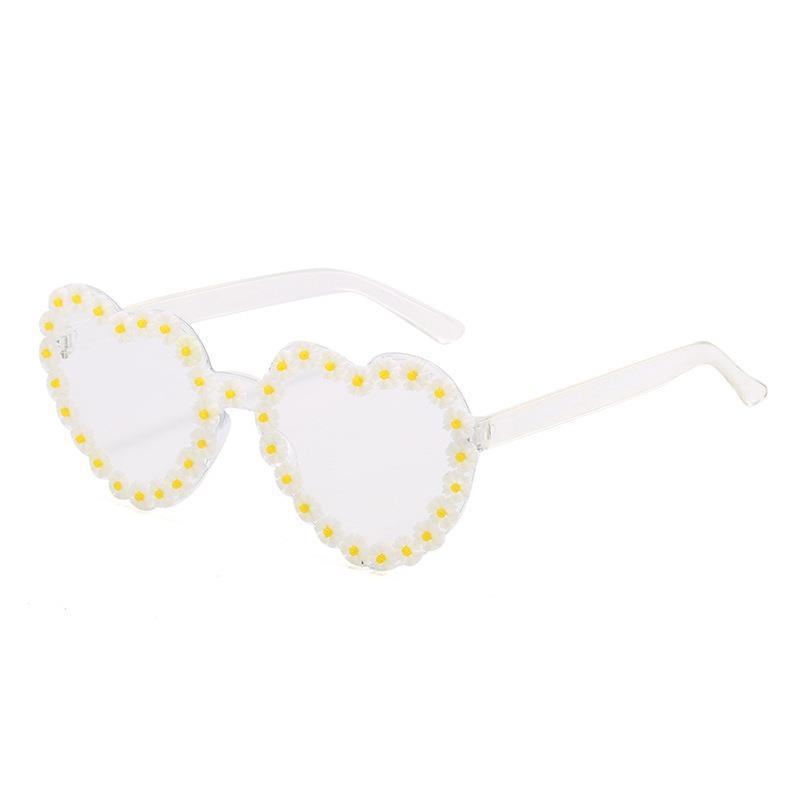Fashion Heartshaped Sunglasses With Uv Protection For Women And Men Diy Frame