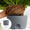 Lazy Self Watering Flower Pot Hydroponics Growing System Planter Flowerpot Garden Hydroponics Plants Pot Potted Planters
