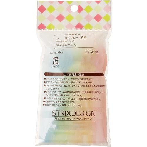 Strix Design Disposable Spoons, 160 count (16 count x 10 packs), 4 Colors, Mini Pastel Spoons, Perfect for Desserts, Parties, and Outdoors, MA-095
