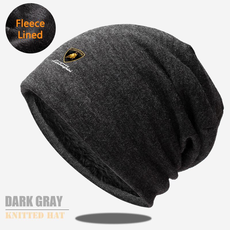 Herren Damen Hip Hop Kappe Unisex Beanie Strickmütze Fleecegefüttert Winddichte Mützen Für Lamborghini Urus Huracan Aventador Premium