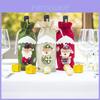 Festliche Weihnachtsmann Weinflaschentasche Hülle Für Fröhliche Weihnachten Dinnerparty Deko