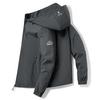 Men's Hooded Lightweight Warm Winter Down Jacket - Trendy Outerwear with White Duck Down