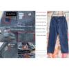 Foreign Trade Original Order RVC * a Stylish Multi-Pocket Workwear Loose Straight-leg Casual All-Matching Jeans Two Colors 1302