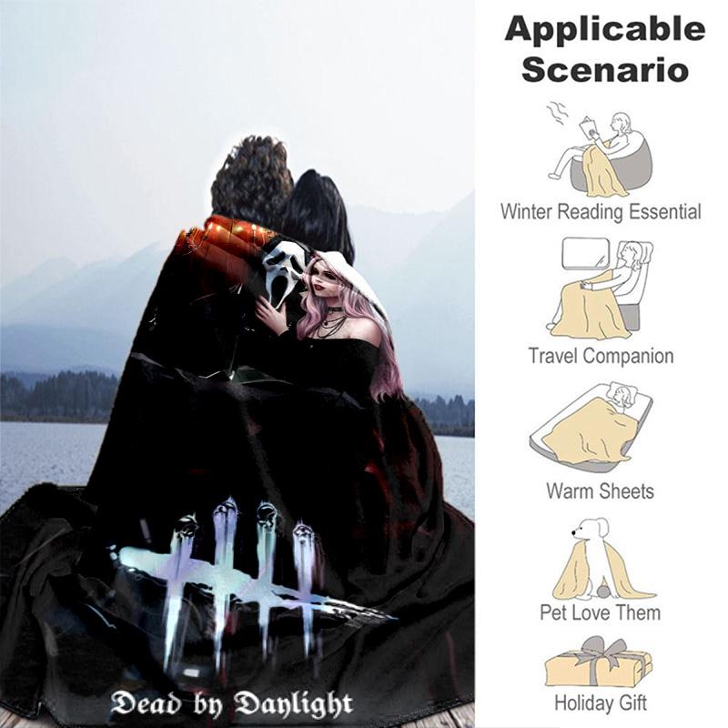 Dark Fantasy Magic Shower Curtain Blanket Suitable For All Seasons Home Decor Digital Printing Machine Washable Outdoor Plush Blanket