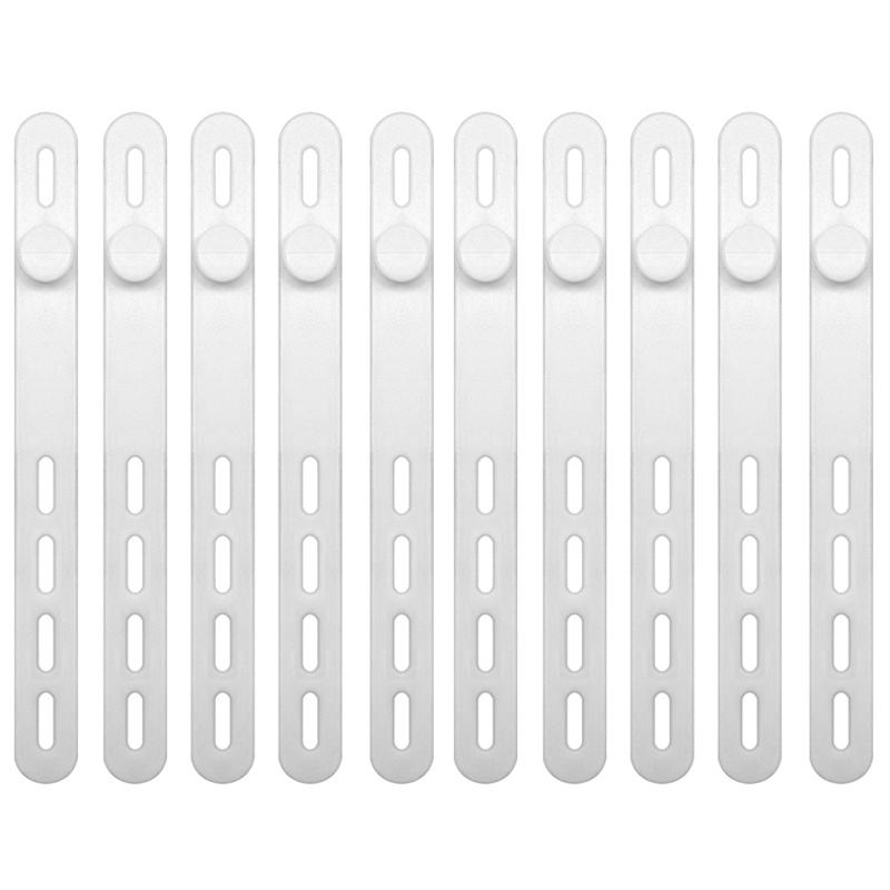 Adjustable Silicone Cable Ties Cord Organizer Cable Straps Reusable Cord Ties Travel Cable Organizer Cute Elastic Tie Wire Ties