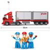 345Pcs Urban Freight Storage City Big Truck Car Model Building Blocks Sets DIY Hobbies Brinquedos Bricks Educational Kids Toys