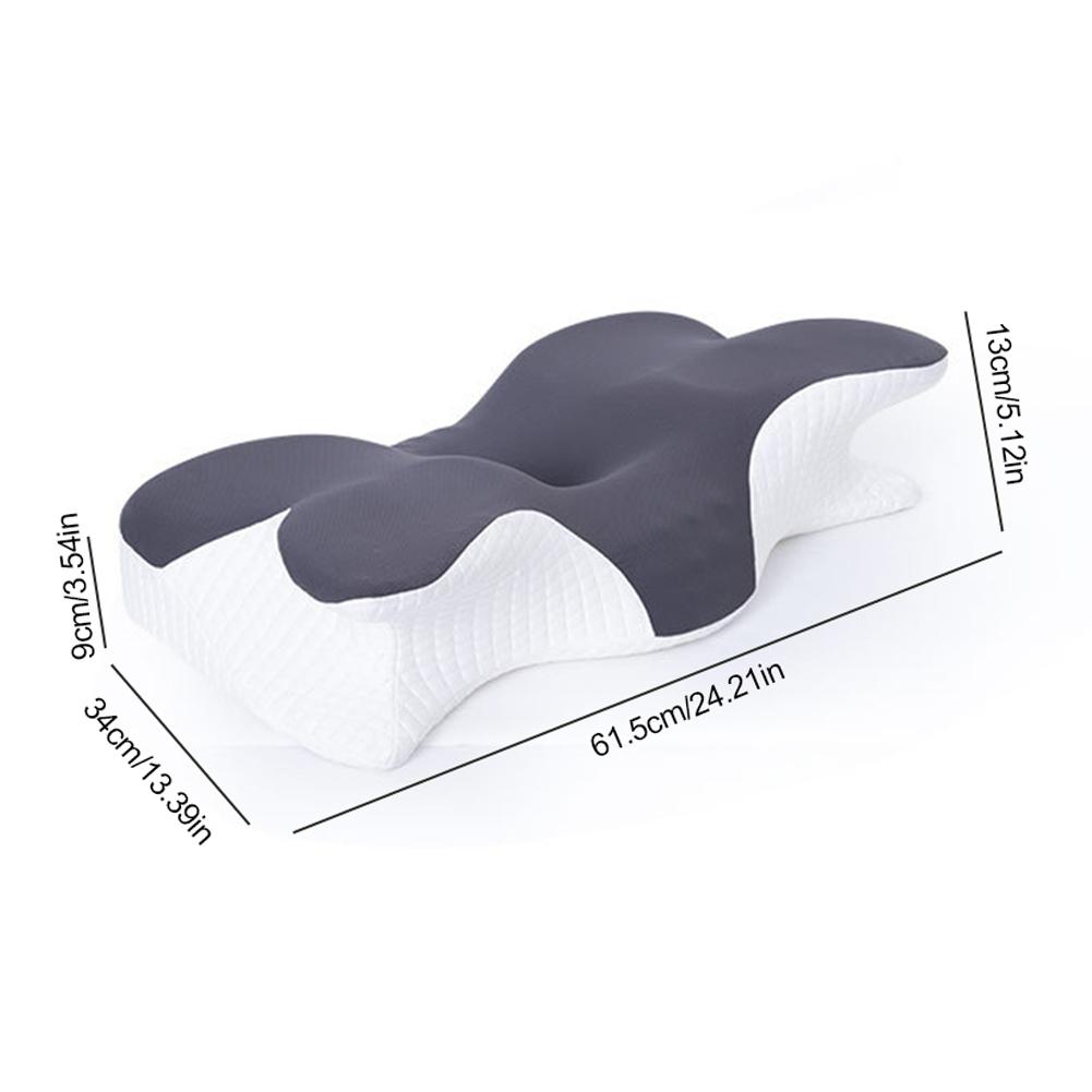 Ergonomic Sleep Cervical Vertebra Pillow Comfortable Side Sleeping Butterfly Pillow Neck Protection Butterfly Memory Neck Pillow