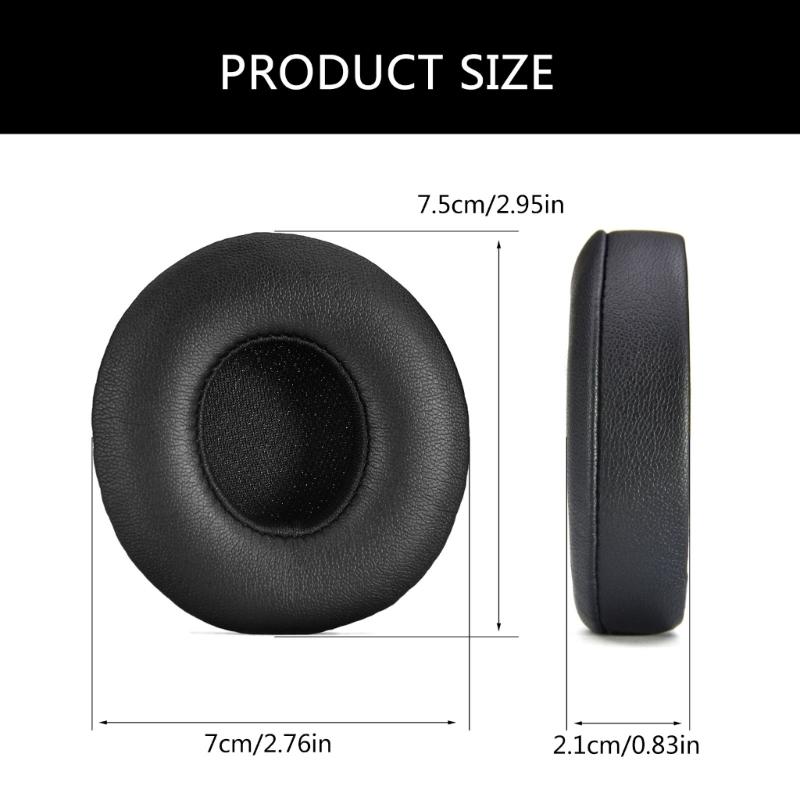Enhances Comfort Ear Cushions for On Ear Headsets,Earpads Durability High Density Padding, Superior Sound Isolation
