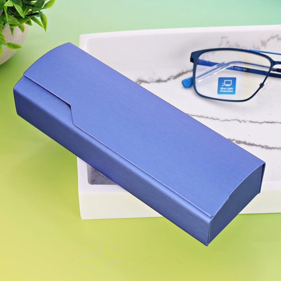 Magnetic glasses case STHC-14B brown