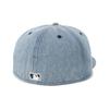 New Era Cap MLB Los Angeles Dodgers Washed Denim Flat Visor 8 5950 LOSDOD WASDEN WHI 25J