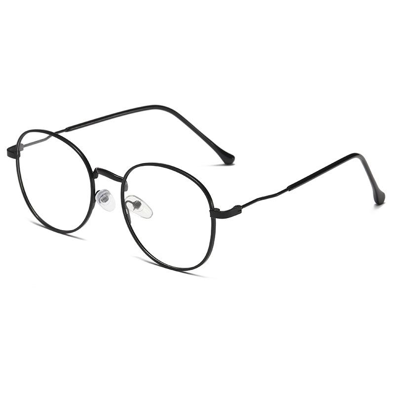 New Transparent Round Computer Glasses Frame Anti Blue Light Blocking Eyewear for Women Men Optical Spectacle Eyeglass