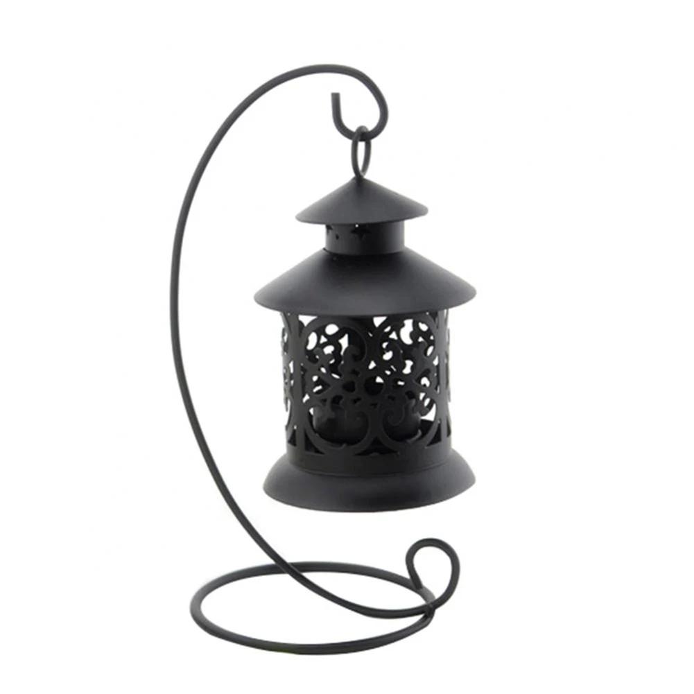 Hot Vintage Metal Hollow Out Candle Holder Candlestick Tealight Hanging Lantern Bird Cage Arts Tabletop Wedding Home Decorations