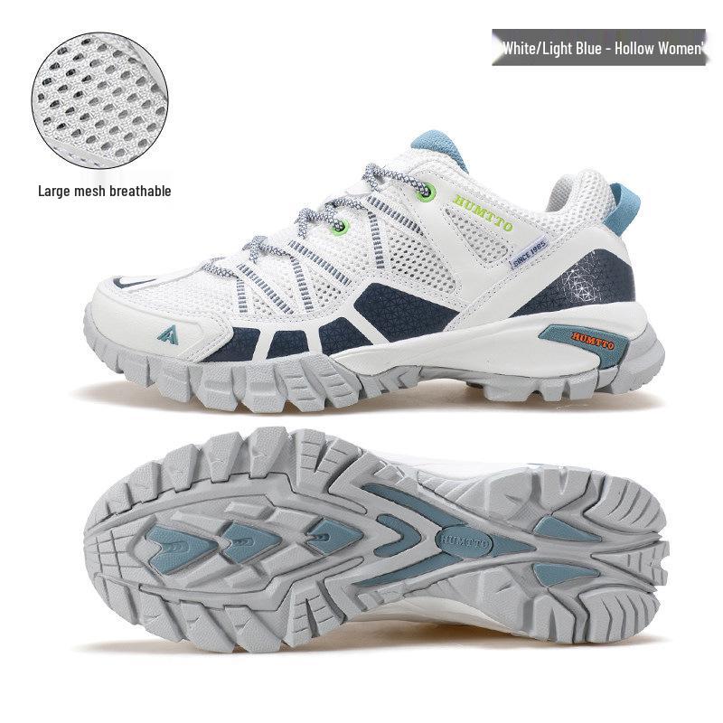 Scarpe da Escursionismo Impermeabili Leggere da Donna - Antiscivolo, Calzature per Trekking e Arrampicata Outdoor per Primavera/Autunno