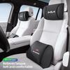 Car Headrest Neck Pillow Lumbar Cushion Set Breathable Soft For K3 Sportage Carnival K5 Seltos Pegas KX1 EV5 Sonet EV6 K4 K8
