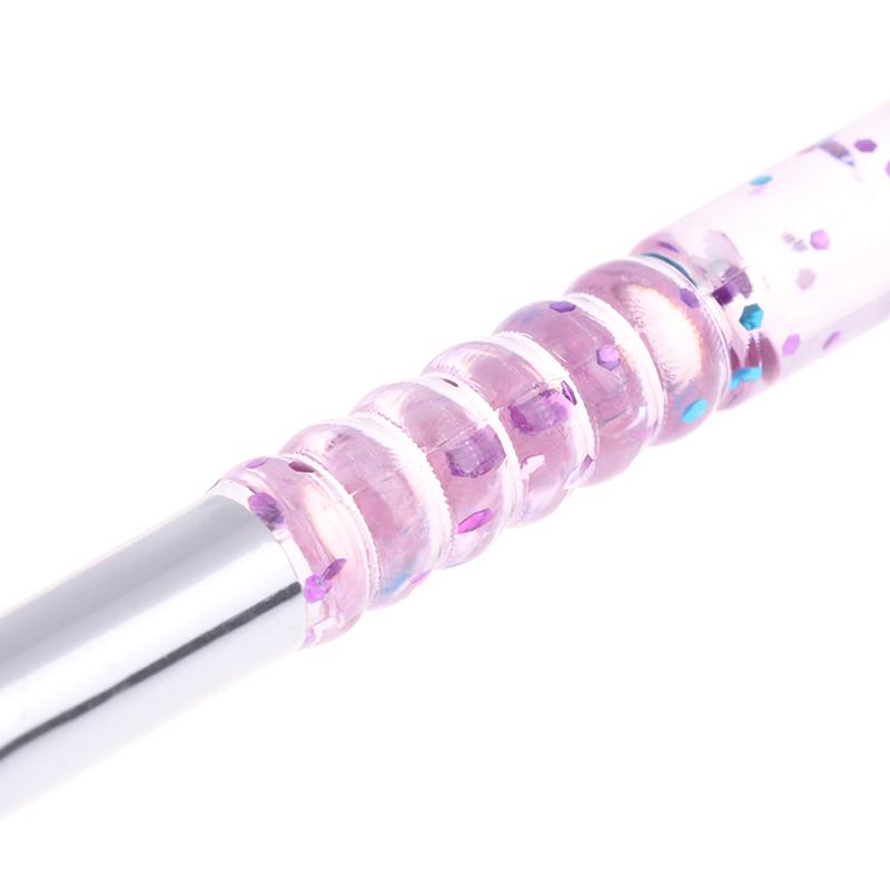 5Pcs Acrylic French Stripe Nail Art Liner Brush Set Ultra-Thin Line Drawing Pen Uv Gel Manicure Painting Brush