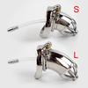 Stainless Steel Male Chastity Cock Cage Urethral Lock Penis Ring Dick Bondage Belt Sounds Catheter Erotic Sex Toys for Men 18+