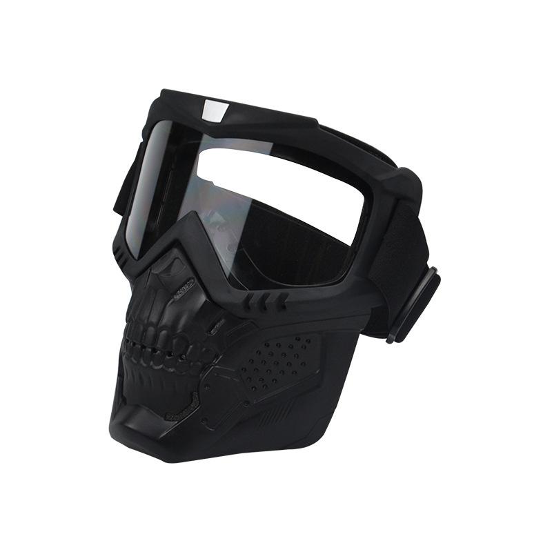 Motorcycle Off-road Goggles Harley Rider Face Mask Outdoor Riding Wind and Dust Protection Goggles