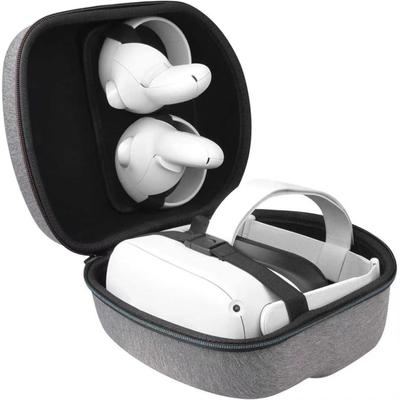 Vr Headset Shock Resistant Case Compatible For Oculus Quest 2 Virtual Reality Travel Carrying Case