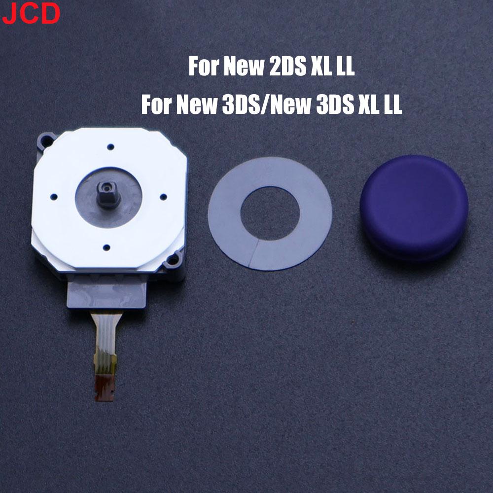 JCD 1set For 3DS 3DSXL 3DSLL Controller Analog Dust Ring PAD Rocker Stick Cap For New 2DS 3DS LLXL 3D Thumbstick Joystick Button