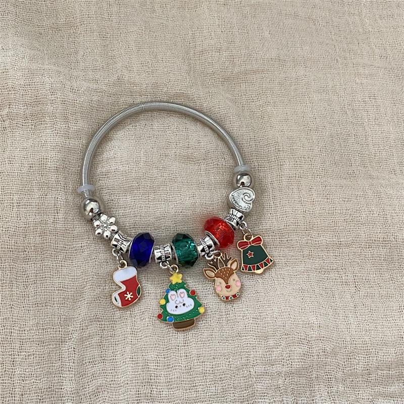 

Браслет из бисера «Олень и тыква»: Праздничный мультяшный дизайн для женщин